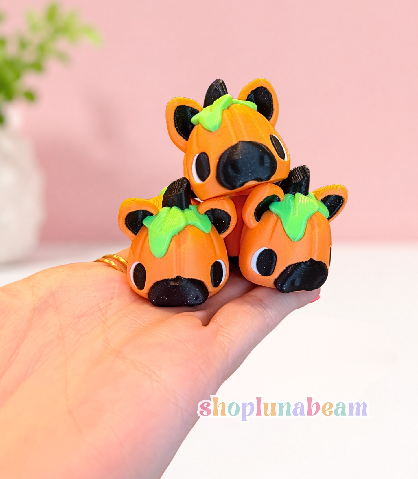 Pumpkin Piggy Chibi