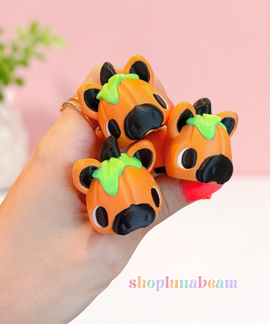 Pumpkin Piggy Chibi