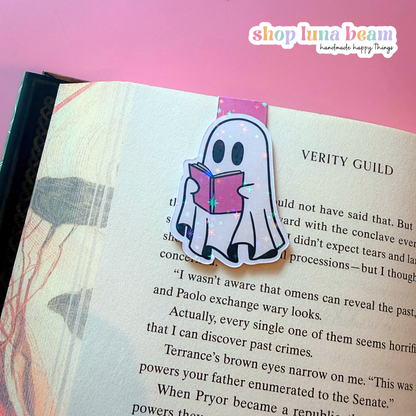 Reading Ghost Magnetic Bookmark