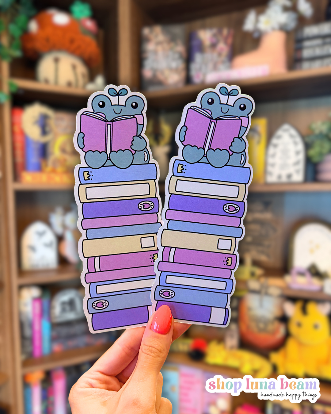 Reading Froggie Bookmark