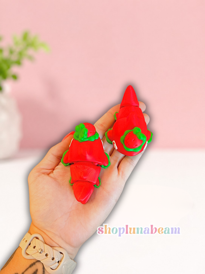 Strawberry Shark Chibi